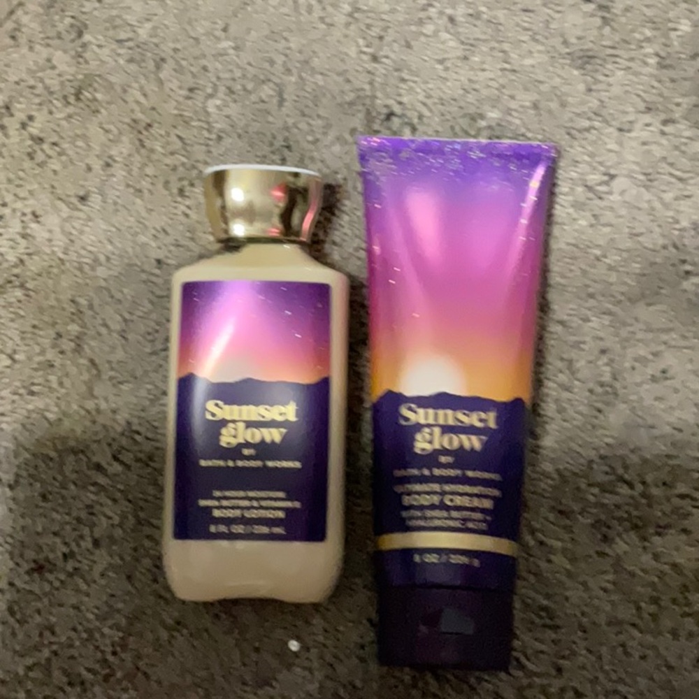 Bath & Body Works Sunset Glow Set